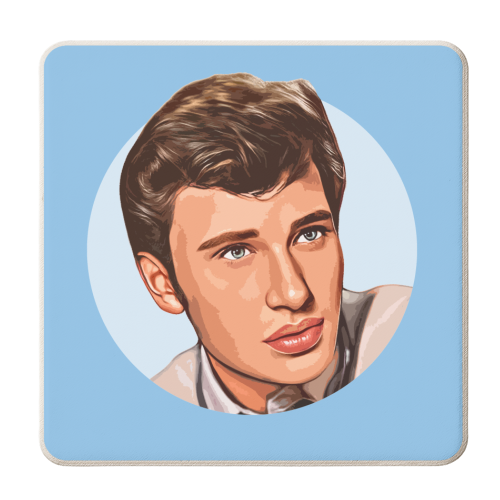 Young Johnny - personalised beer coaster by DOLLY WOLFE