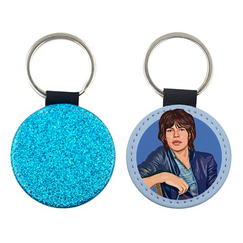Young Mick - keyring by DOLLY WOLFE