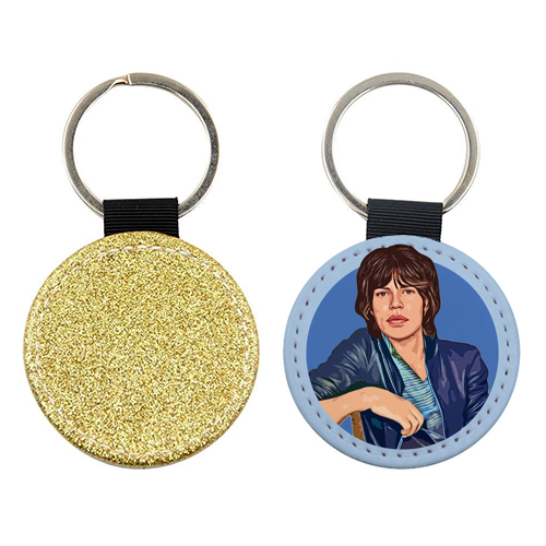 Young Mick - keyring by DOLLY WOLFE