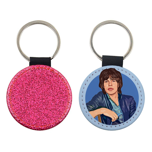 Young Mick - keyring by DOLLY WOLFE
