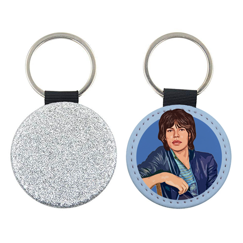 Young Mick - keyring by DOLLY WOLFE