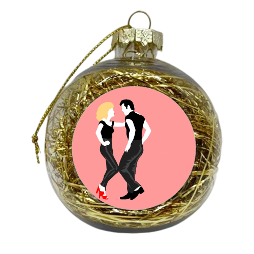 Your the one that I want! - xmas bauble by ainsley wilson