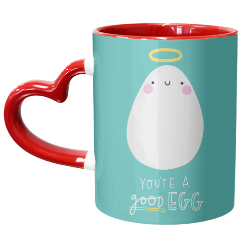 You're a good egg! - unique mug by Jess Moorhouse