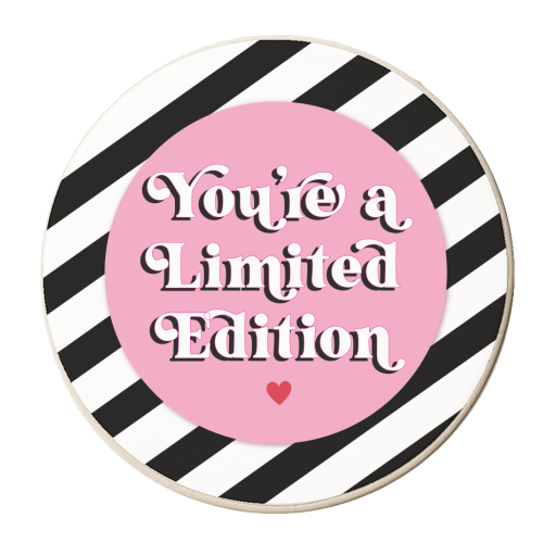 You're a limited edition - personalised beer coaster by Mad Philomena