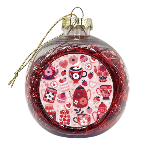 You're My Cup of Tea! - xmas bauble by Liv Wan