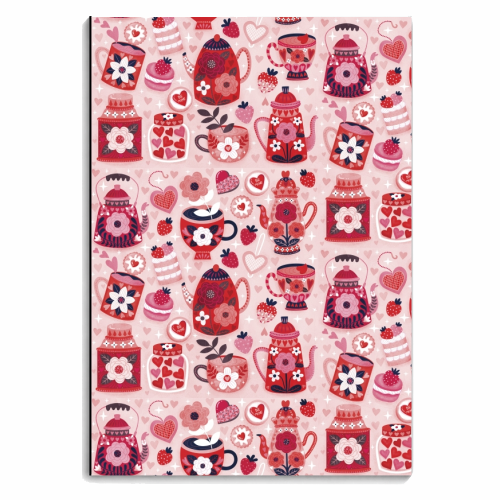 You're My Cup of Tea! - personalised A4, A5, A6 notebook by Liv Wan