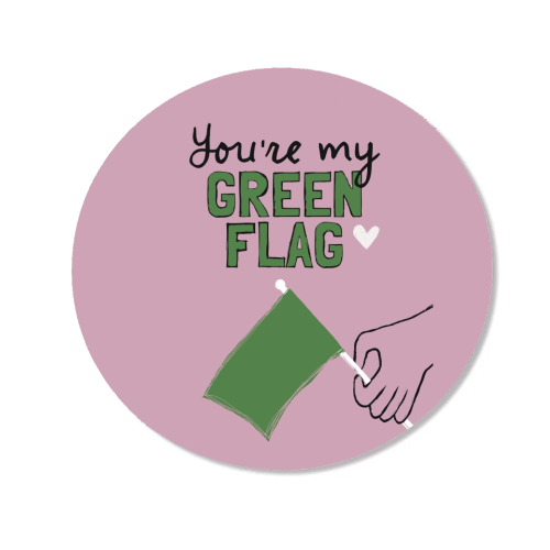 You're my green flag - Magnet by Giddy Kipper