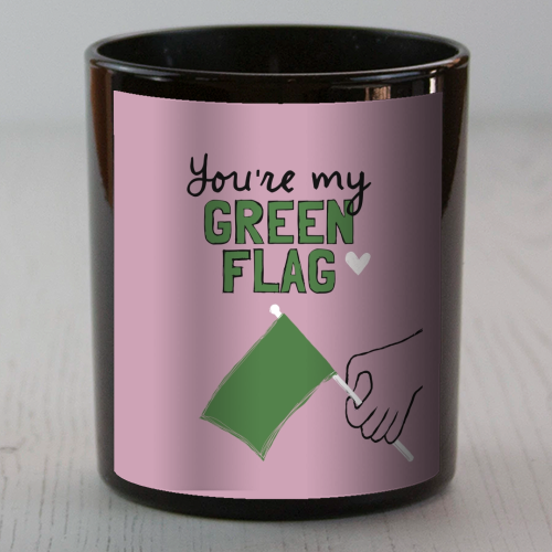 You're my green flag - scented candle by Giddy Kipper