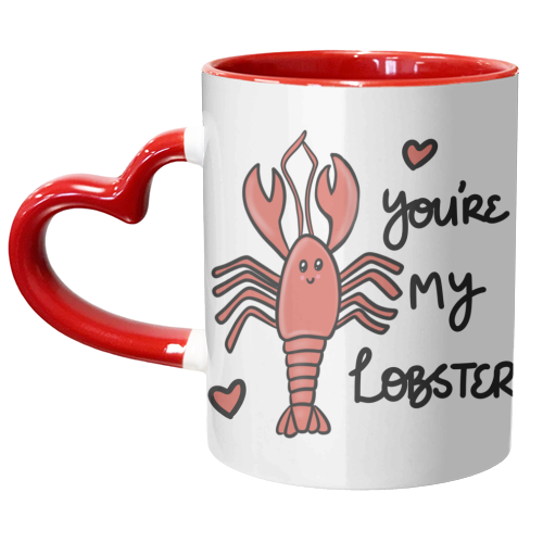 You're my lobster - unique mug by PixieDrew