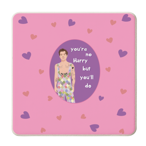 You're No Harry But You'll Do - personalised beer coaster by Laura Lonsdale
