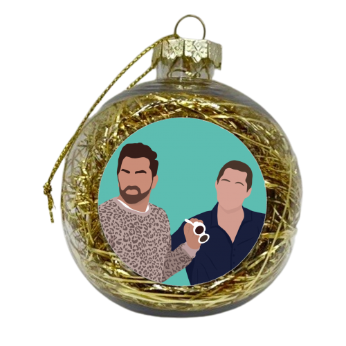 You're Simply the Best - xmas bauble by Rock and Rose Creative