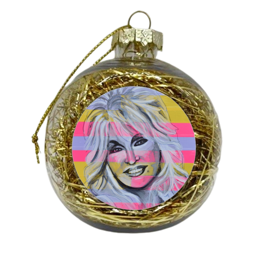 You're so fancy - xmas bauble by Kirstie Taylor