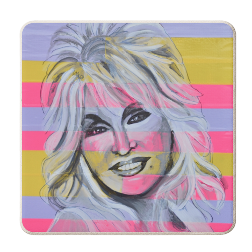 You're so fancy - personalised beer coaster by Kirstie Taylor