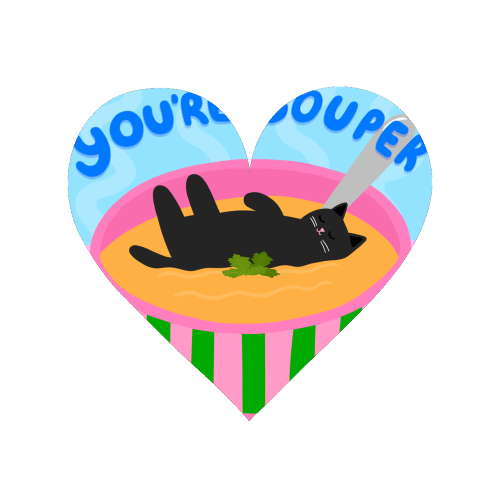 You're Souper - Magnet by The Paper Tail