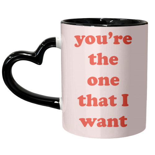 You're the one that I want - unique mug by Adam Regester