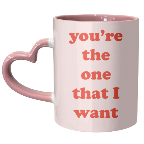 You're the one that I want - unique mug by Adam Regester