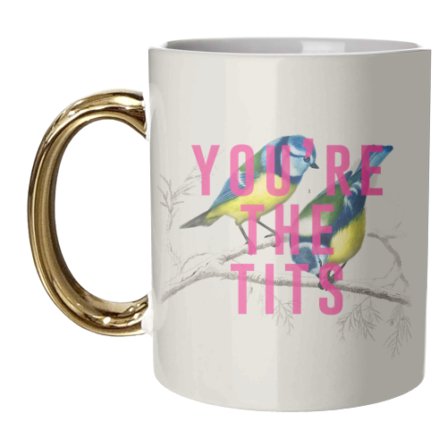 You're The Tits - unique mug by The 13 Prints