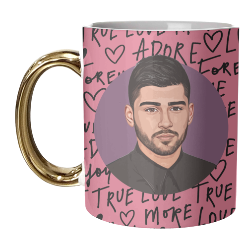 Zayn Love - unique mug by DOLLY WOLFE