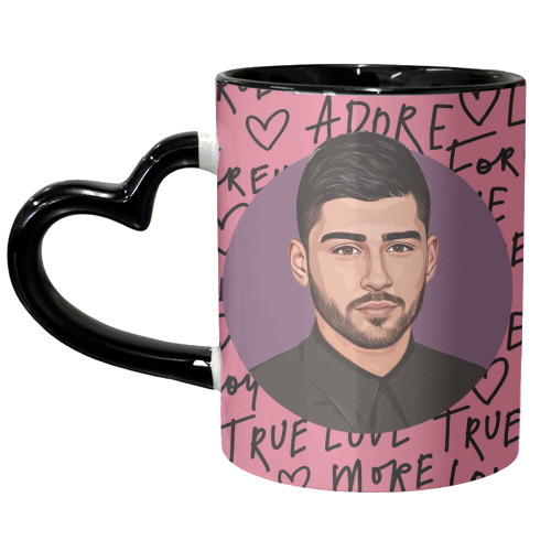 Zayn Love - unique mug by DOLLY WOLFE