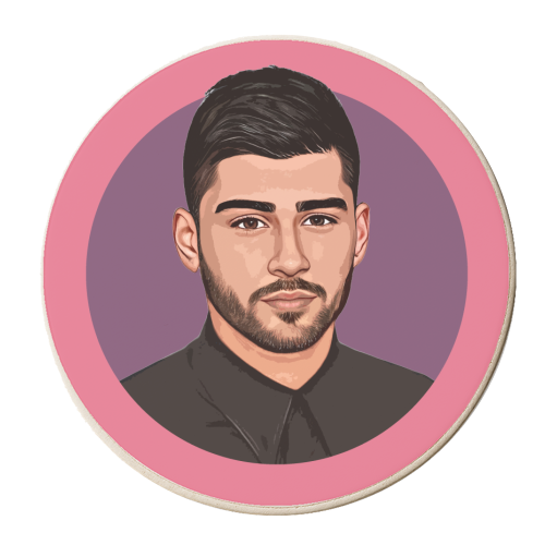 Zayn - personalised beer coaster by DOLLY WOLFE