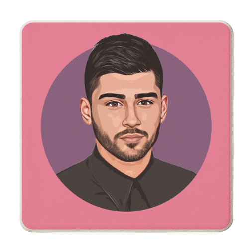 Zayn - personalised beer coaster by DOLLY WOLFE