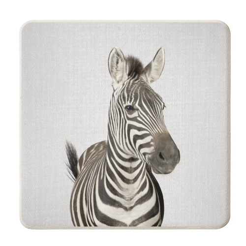 Zebra - personalised beer coaster by Gal Design