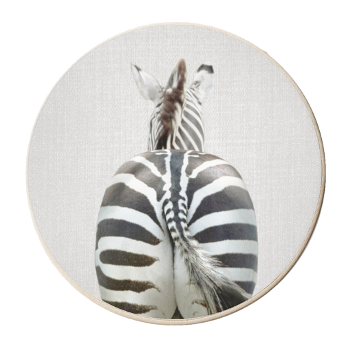 Zebra Tail - personalised beer coaster by Gal Design