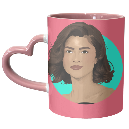 Zendaya - unique mug by Pink and Pip