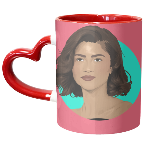 Zendaya - unique mug by Pink and Pip
